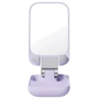 Держатель Baseus Desk Holder Seashell Folding Mirror Purple (B10551501511-00) фото 6