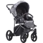 Детская коляска 2 в 1 Bebetto Bresso Flowers 01, Эко-кожа+ткань, графит рама (503.32.20.F01): Возможность установки люльки опция