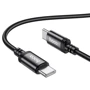 Кабель Hoco Cable USB-C to USB-C X89 Wind 60W 1m Black: Тип USB-C - USB-C