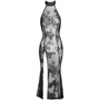 Платье Noir Handmade F239 Long tulle dress Вlack, XXL