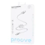 Кабель Proove Cable USB-C to USB-C Multi Charging 60W 1m White: Тип USB-C - USB-C