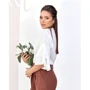 Блуза ISSA PLUS SA-153 48 белая с рукавом 3/4: Сезон Лето