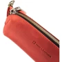 Жіноча ключниця DNK Leather червона (DNK-Keys-L-bochkaH-col.H): Формат гаманця Горизонтальный