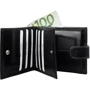 Мужское портмоне DNK Leather черное (DNKN01L-NL-black): Пол Мужской
