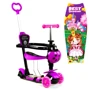 Самокат Best Scooter с защитным бампером фиолетовый (99066)