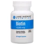 Lake Avenue Nutrition Biotin Біотин 10000 мкг 30 вегетаріанських капсул