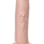 Вибратор на присоске с пультом Toyfa Realstick Nude