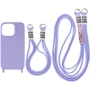 Чехол для iPhone TPU Case two straps California Lilac for iPhone 13 Pro Max