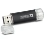 USB-флешка Verico 64GB Hybrid Classic USB-C+USB Black (1UDOV-TCBK63-NN): Объем памяти 64 GB