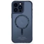 Чохол для iPhone SkinArma Saido Mag-Charge + Kado Magnetic Cardholder Blue для iPhone 15 Pro: Колір синий