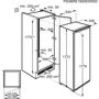 Встраиваемый холодильник Zanussi ZBA30455SA: Класс энергопотребления А+