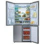 Холодильник Side-by-Side Haier HTF 610DM7: Расположение морозильной камеры Нижнее