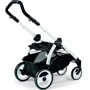 Коляска Peg-Perego прогулянкова Book Plus 51 Versilia Бежевий з білим Біле шасі (PACK05-00000000005): Ширина шасі 51 см