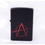 Зажигалка Zippo 218 Black Matte Anarchy (20842)