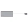 Адаптер Belkin Adapter USB-C to USB-C+RJ45+SD+HDMI+2xUSB Space Grey (F4U092BTSGY): Колір сірий