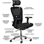 Кресло Mealux Q1 Air Black (HF -Q1 M/B): Максимальная нагрузка, кг 136