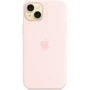 Чехол для iPhone Apple iPhone 15 Plus Silicone Case with MagSafe - Light Pink (MXQV3ZM/A): Материалы Силикон