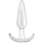 Анальный стимулятор Jelly Rancher T-Plug Smooth 8x3 см, прозрачный
