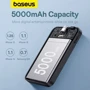 Внешний аккумулятор Baseus Power Bank 5000mAh Magnetic Wireless 20W Black (P10022107113-00) фото 10