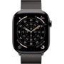 Apple Watch Series 11 GPS + Cellular 46mm Slate Titanium Case with Slate Milanese Loop - M/L (MFD44)