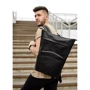 Мужской рюкзак Sambag RollTop LQO черный (24429001)