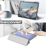 Аксессуар для iPad BeCover Soft Edge TPU with Pencil mount Gray for iPad Pro 13 2024 M4 (711718): Материал искусственная кожа