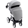 Универсальная коляска 2 в 1 Bair Kiwi White ECO BKW-15 серый (680740): Материал колес EVA