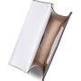 Женская сумка кросс боди Guess Corily Convertible Xbody Flap белая (HWVY7991780-WHI): Фактура Зернистая, Матовая