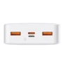 Внешний аккумулятор Baseus Power Bank 20000mAh Bipow Display 20W White (PPDML-M02): Особенности быстрая зарядка, Индикатор заряда