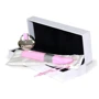 Миниатюрный вибратор Qvibry Mini Vibe Pink, 12х2 см