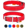 Ошейник Collar Dog Extremе нейлон двойной ш 40 м, д 60-72 см со светоотражающей вставкой, красный (64543)