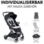 Коляска Hauck Travel N Care Plus Black (16018-3): Возможность установки люльки нет