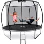 Батут Outtec Premium 12ft (374см) чорно-сірий із внутрішньою сіткою (5907766665861): Виробник Outtec
