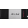 USB-флешка Kingston 128GB DataTraveler 80 Type-C Black (DT80/128GB)
