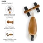 Каталка-беговел Kinderkraft Cutie Light Beige (KRCUTI00BEG0000): Диаметр колес, дюймов 15