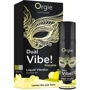 Жидкий вибратор Orgie Dual Vibe! Lemon Gin And Tonic Kissable Liquid Vibrator, 15 мл