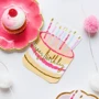 Сервировка стола Одноразовые салфетки Talking Tables Розы (ROSE-NAPKIN-CAKE) фото 3