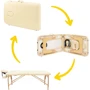 Массажный стол 4FIZJO Massage Table Wood W60 Beige (TABLEW60BEIGE)