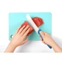 Набір кухонних ножів Xiaomi Ceramic Knife Cutting Board Set 4 предмети: Матеріал рукояті Силикон