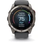 Смарт-часы Garmin Fenix 8 Pro AMOLED 51mm Sapphire Titanium with Graphite/Black Silicone Band (010-03199-11)