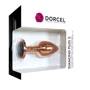 Металлическая анальная пробка с украшением в виде кристалла Dorcel - Diamond Plug S