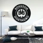 Настенный декор Деревянное панно Wortex Woods FC Borussia 40x40 (WALL51015-40x40) фото 2