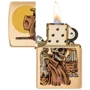 Запальничка Zippo Cowboy Skull Design 48519 фото 4