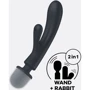 Вибратор-кролик + массажер 2в1 Satisfyer Triple Lover Gray