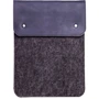 Gmakin Case Slim Felt Two Buttons Blue/Black (GM66-15) for MacBook Pro 15/Pro 16: Тип аксессуара чехол