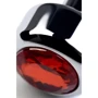 Анальная пробка с кристаллом Metal By Toyfa Silver anal plug