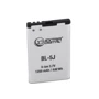 Аккумулятор ExtraDigital 1250mAh Nokia BL-5J