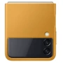 Чехол для телефонов Samsung Leather Cover Mustard (EF-VF711LYEGRU) for Samsung F711 Galaxy Flip 3: Совместимость Samsung F711 Galaxy Flip 3