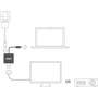 Адаптер Sitecom Adapter USB-C to HDMI Power Delivery Space Grey (CN-375): Интерфейс подключения USB-C