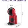 Кофеварка Krups KP1A3510: Габариты, см 14х28х27